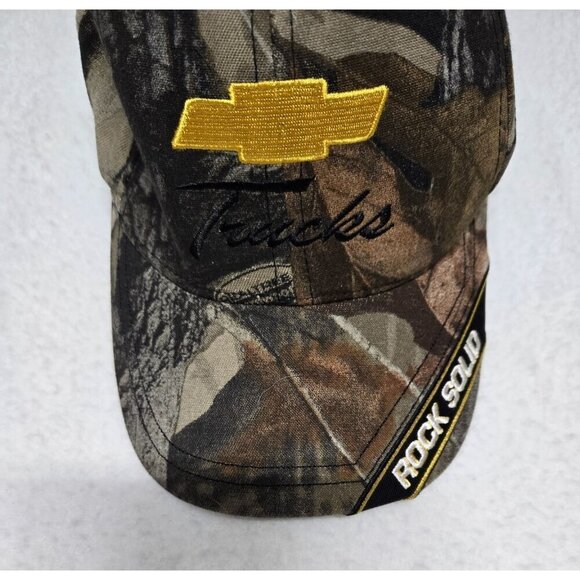 Chevy Truck Camo Baseball Cap with Adjustable Strap a General Motors Product - Picture 2 of 9